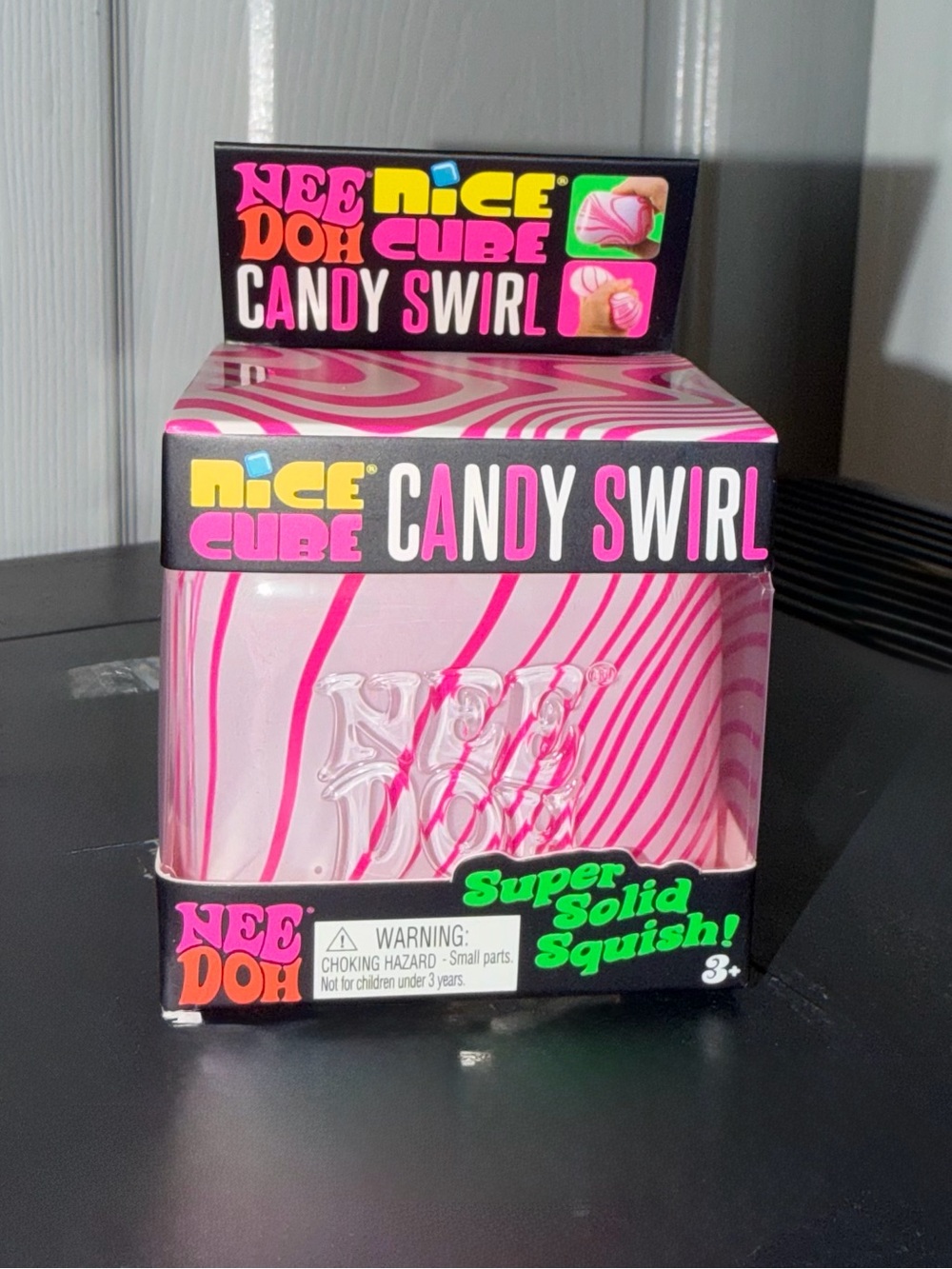 NeeDoh Nice Cube Candy Swirl. Authentic!